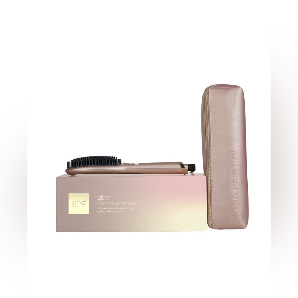 Ghd Glide SMOOTHING HOT BRUSH | Ltd edition Sun-kissed bronze | *New In Box*